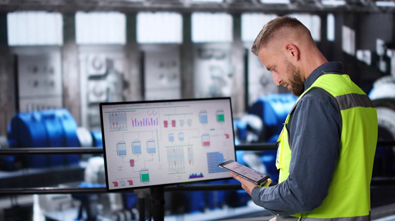 Industrial alarm systems support